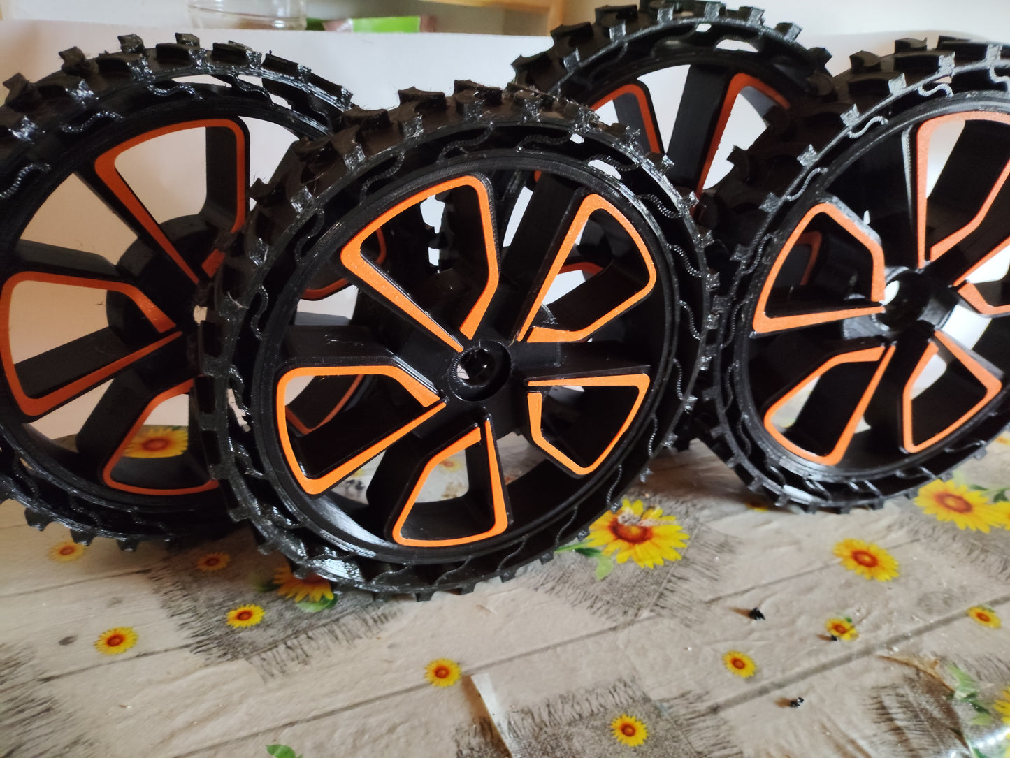 Husqvarna Automower replacement wheels set for the  435AWD, 535AWD