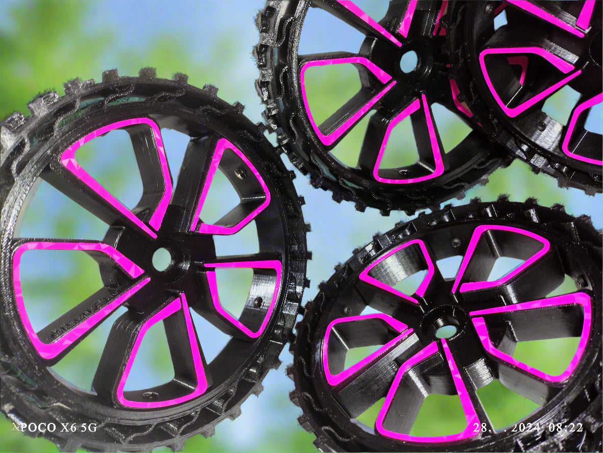Husqvarna Automower replacement wheels set for the  435AWD, 535AWD