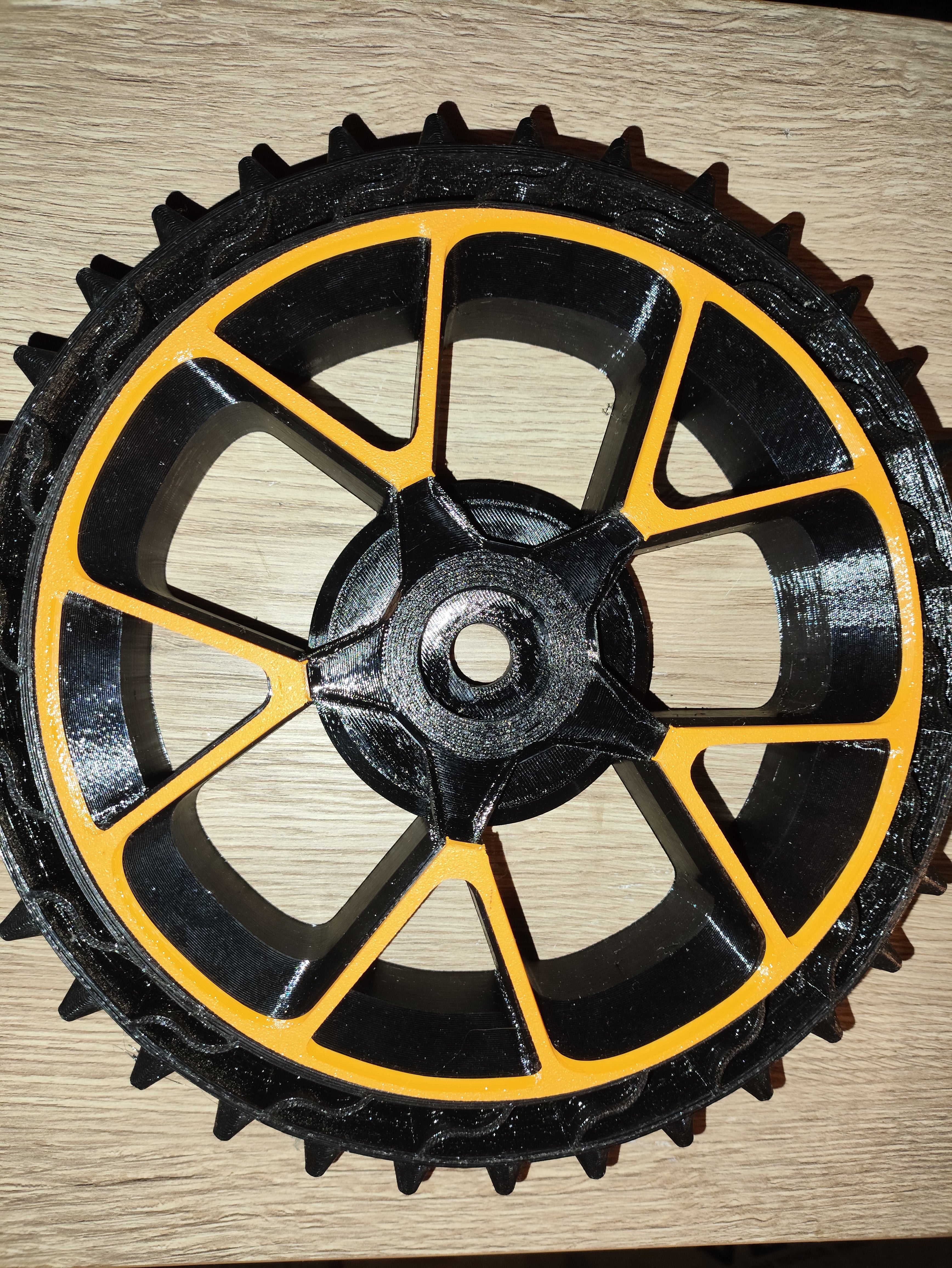 Husqvarna Automower replacement wheels set for the  435AWD, 535AWD Spikes tire