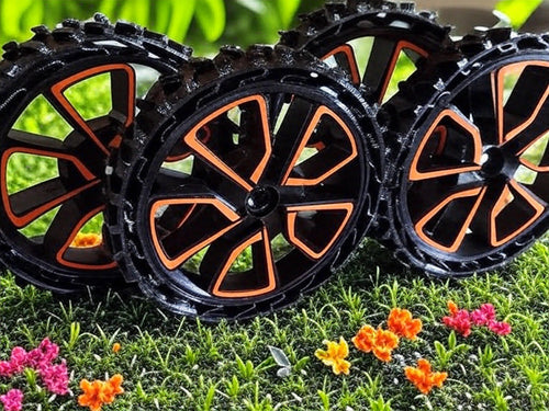 Husqvarna Automower replacement wheels set for the  435AWD, 535AWD Tractor tire